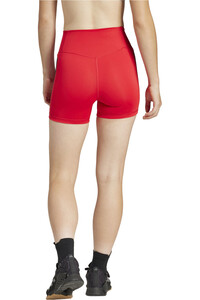 adidas pantalones y mallas cortas fitness mujer OPT 3S 1/4 vista trasera
