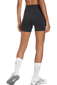 adidas pantalones y mallas cortas fitness mujer OPTIME ESSENTIALS vista trasera