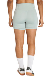 adidas pantalones y mallas cortas fitness mujer OPTIME ESSENTIALS vista trasera
