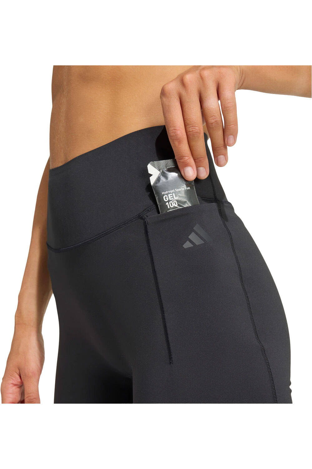 adidas pantalones y mallas cortas fitness mujer OPTIME POWER SHORT vista detalle