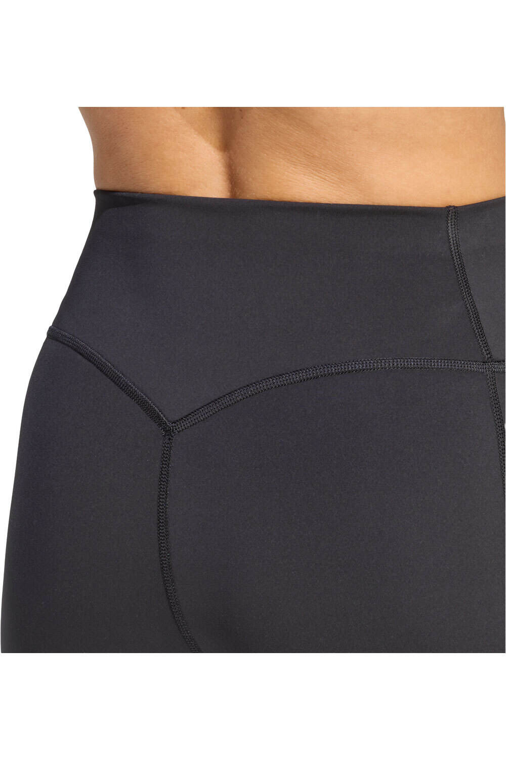 adidas pantalones y mallas cortas fitness mujer OPTIME WORKOUT 3-STRIPES 03