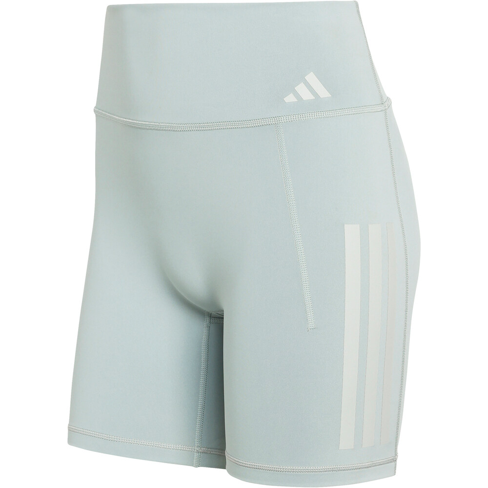 adidas pantalones y mallas cortas fitness mujer OPTIME WORKOUT 3-STRIPES 04