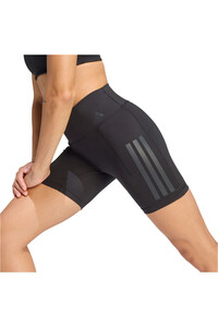 adidas pantalones y mallas cortas fitness mujer OPTIME WORKOUT 3-STRIPES vista detalle