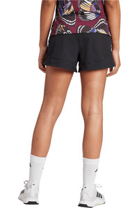 adidas pantalones y mallas cortas fitness mujer RACER PACER vista trasera