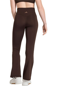 adidas pantalones y mallas largas fitness mujer 3 STRIPES STUDIO ALL ME X-OVER vista trasera