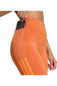 adidas pantalones y mallas largas fitness mujer 7/8 OPTIME 3 STRIPES vista detalle