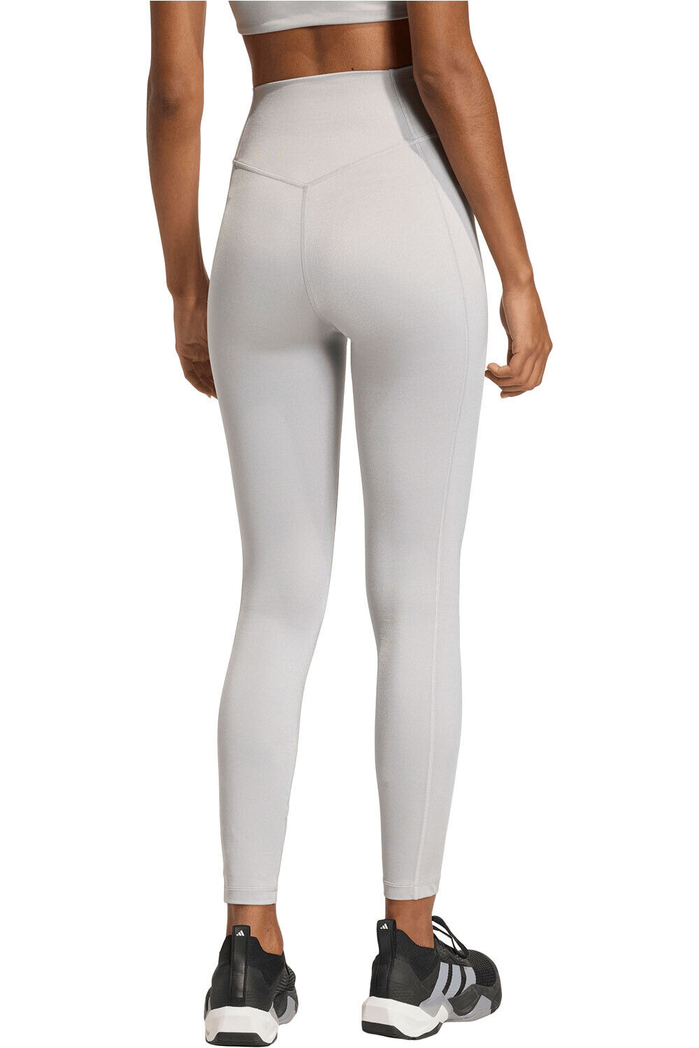 adidas pantalones y mallas largas fitness mujer 7/8 OPTIME ESSENTIALS vista trasera