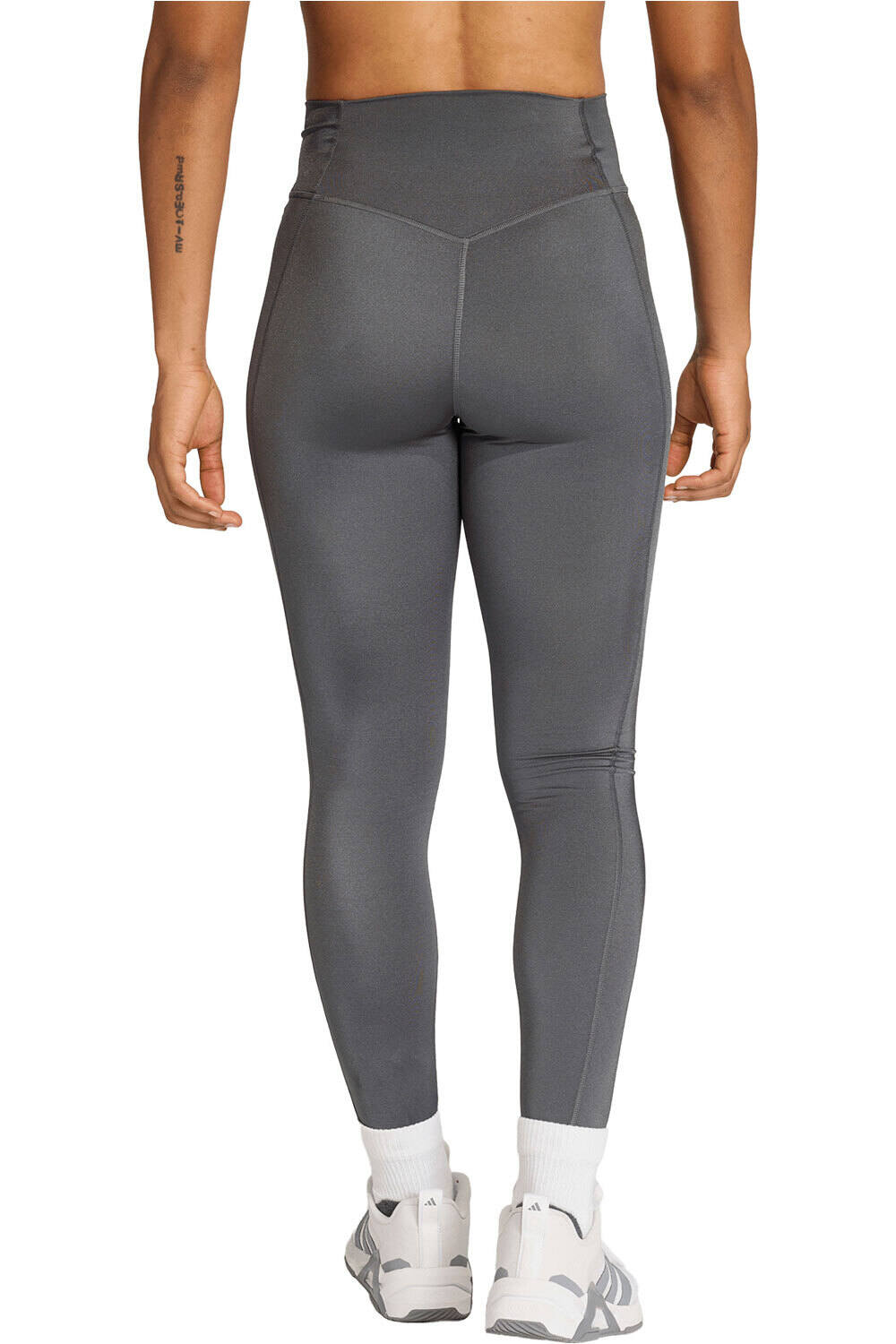 adidas pantalones y mallas largas fitness mujer 7/8 OPTIME ESSENTIALS vista trasera