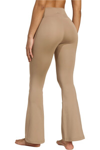 adidas pantalones y mallas largas fitness mujer ACAMPANADAS ALL ME ESSENTIALS vista trasera