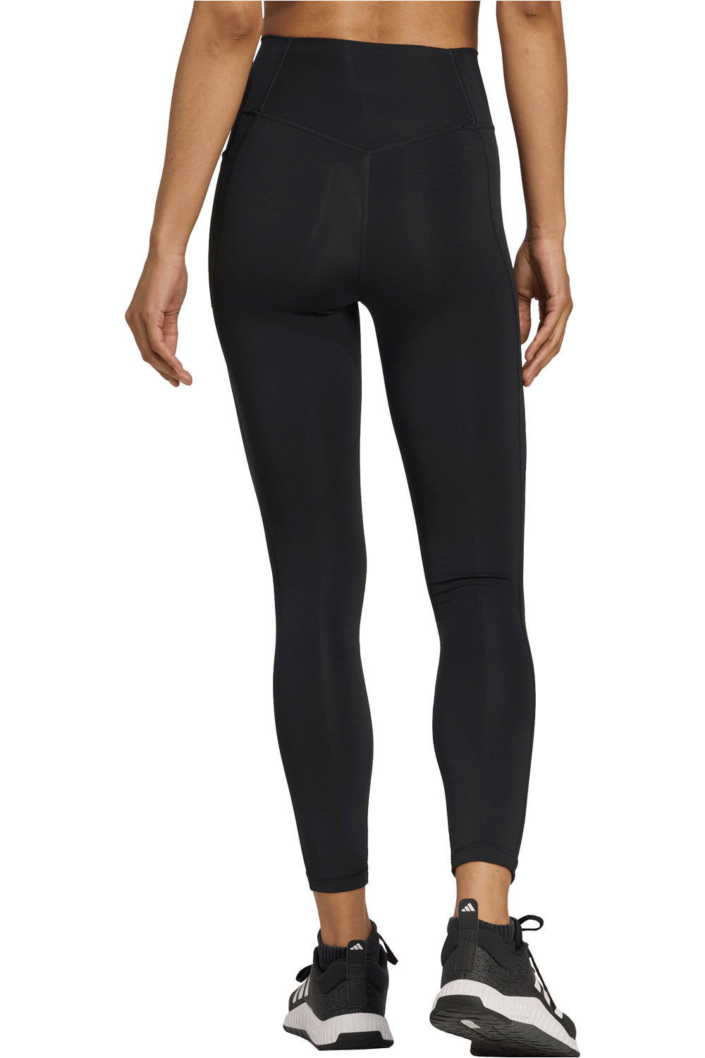 adidas pantalones y mallas largas fitness mujer A_OPT POW ESS 7/8 vista trasera
