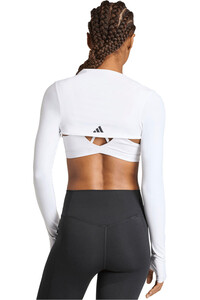 adidas pantalones y mallas largas fitness mujer BOLERO POWER ESSENTIALS CONTOUR vista trasera