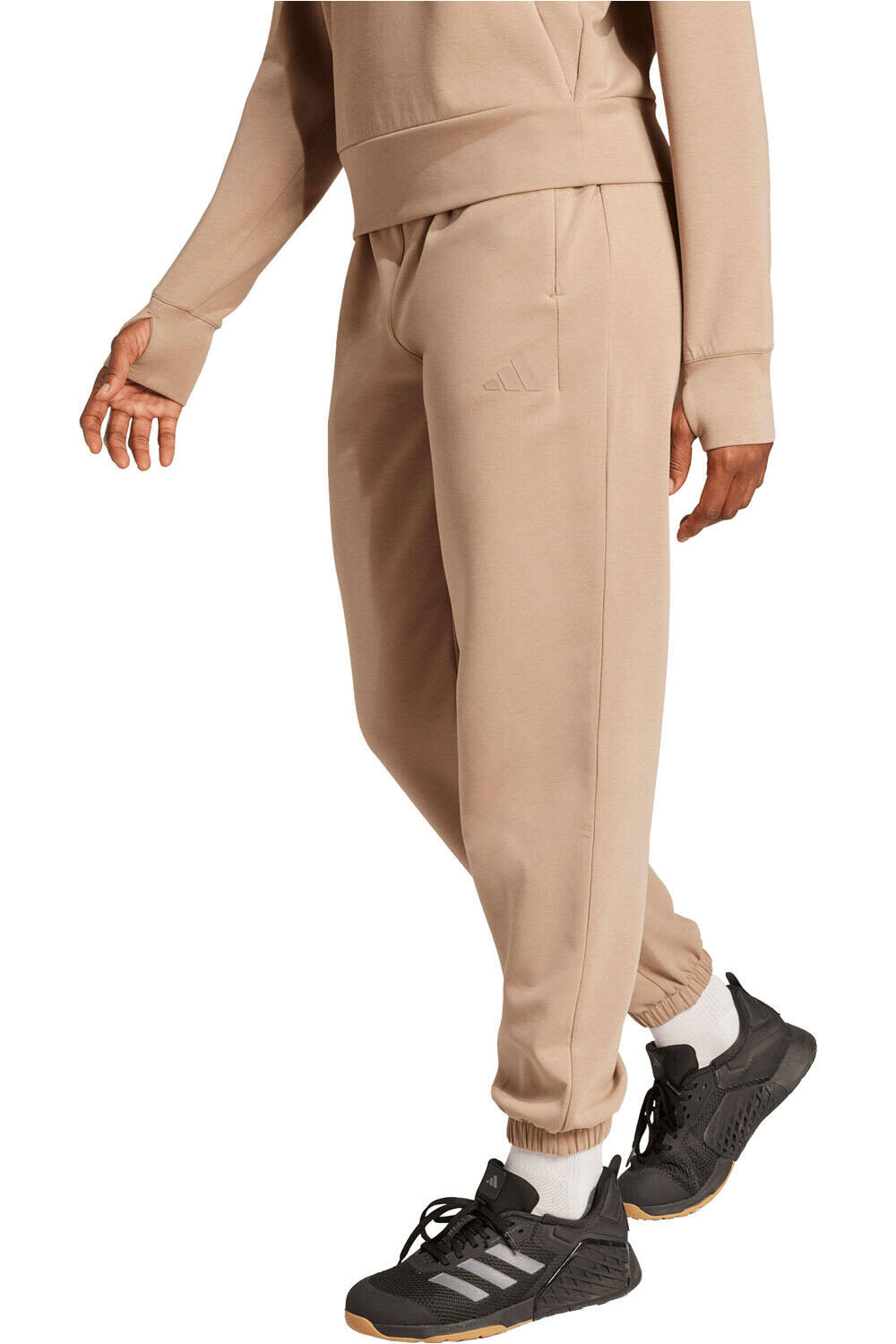 adidas pantalones y mallas largas fitness mujer DESIGNED FOR TRAINING WARM-UP vista frontal