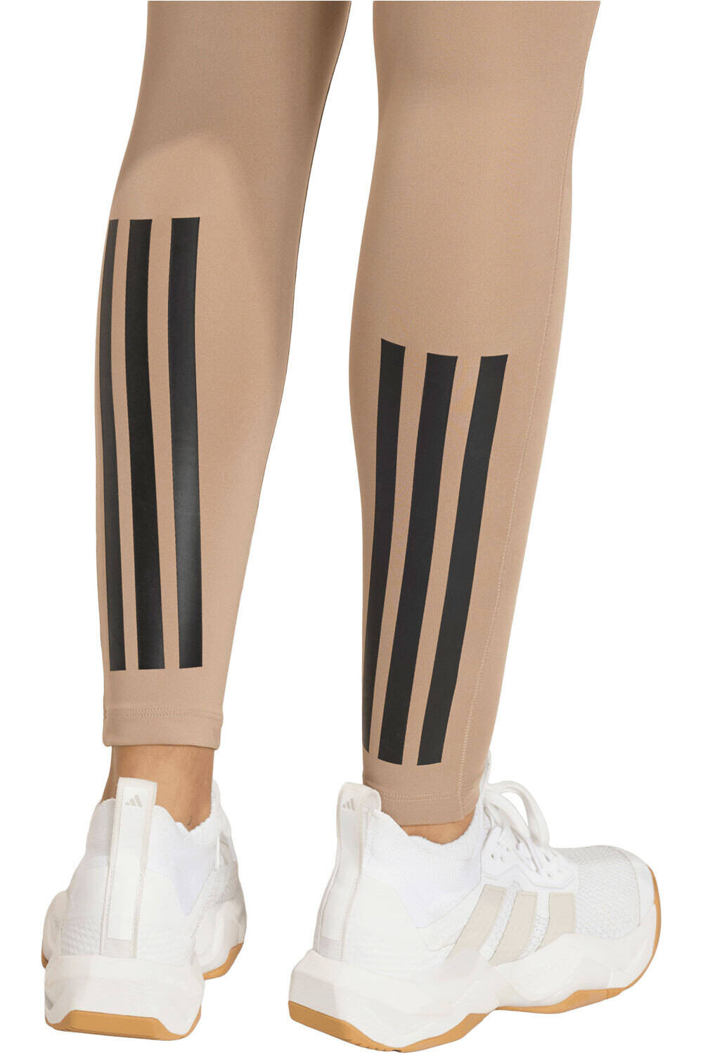 adidas pantalones y mallas largas fitness mujer HYPERGLAM 3 BANDAS 03