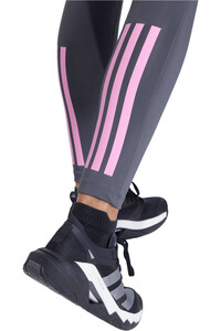 adidas pantalones y mallas largas fitness mujer HYPERGLAM 3 BANDAS 03