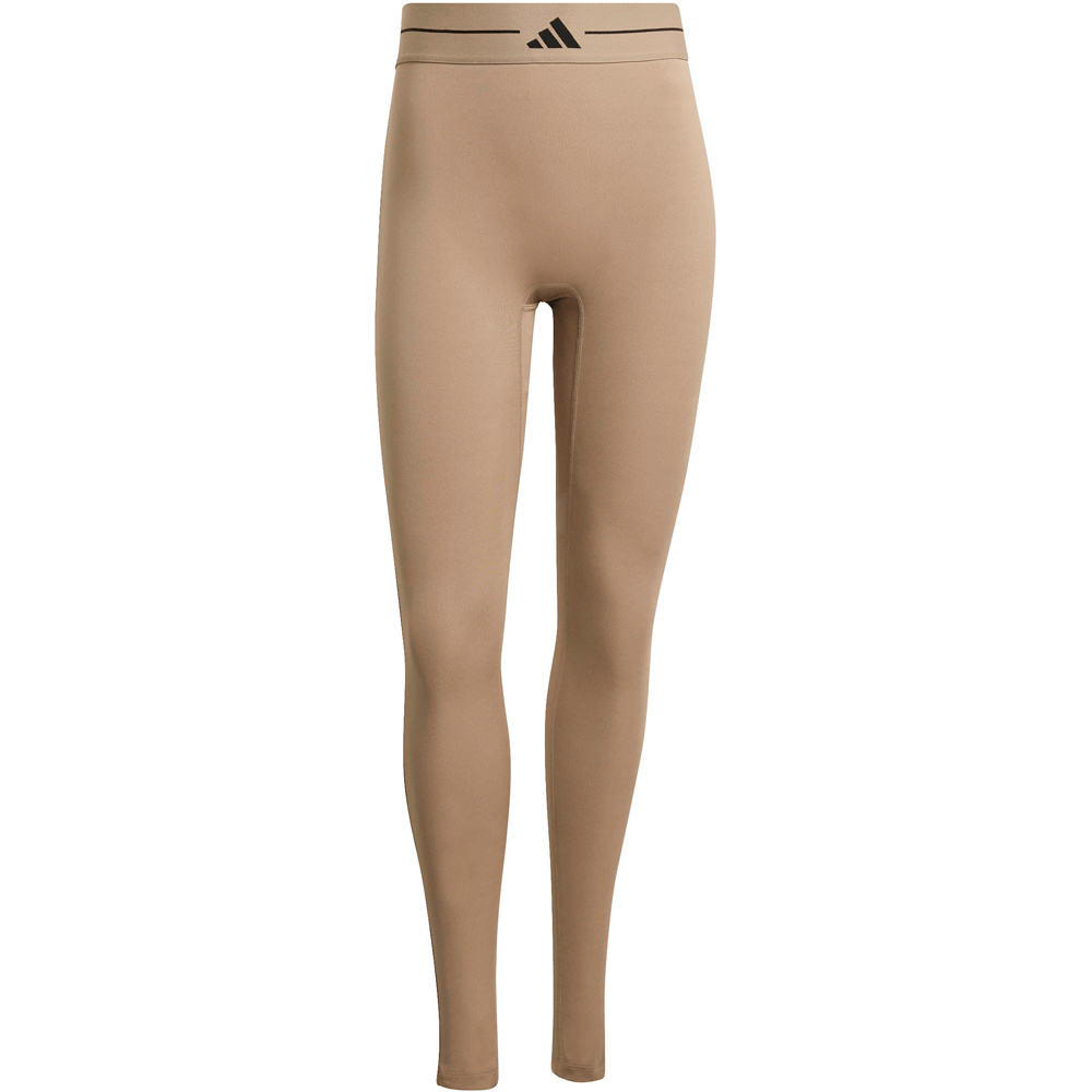 adidas pantalones y mallas largas fitness mujer HYPERGLAM 3 BANDAS 04