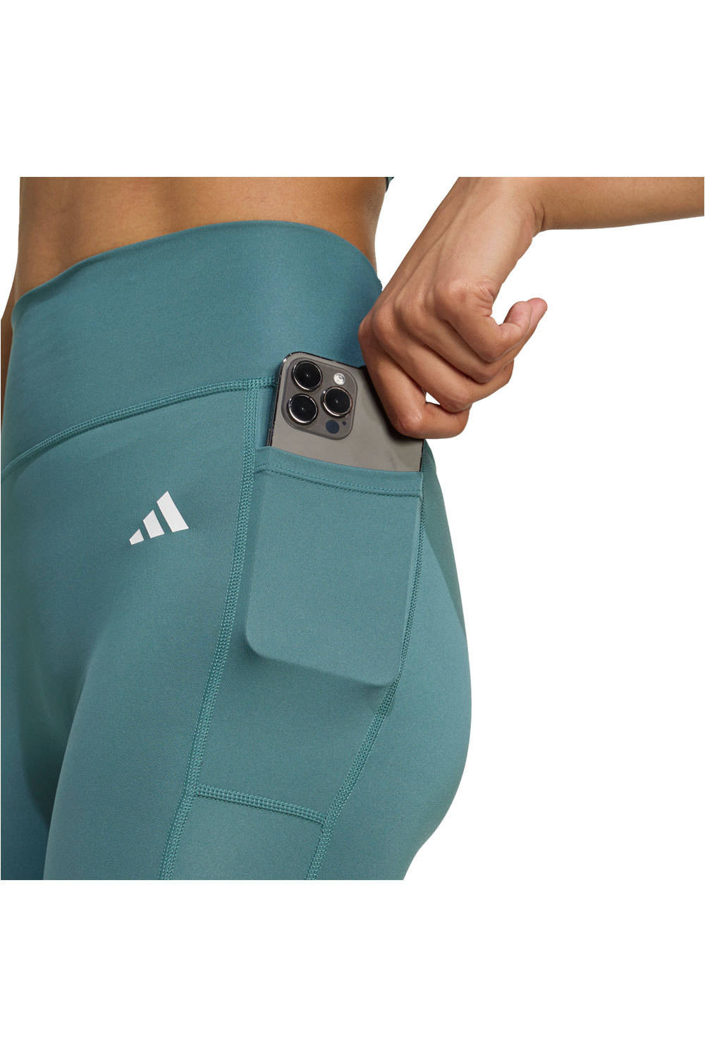 adidas pantalones y mallas largas fitness mujer OPT ESS NO SEAM 03