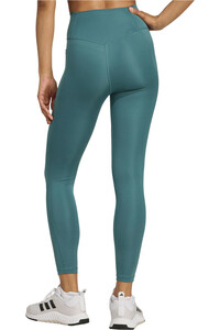 adidas pantalones y mallas largas fitness mujer OPT ESS NO SEAM vista trasera