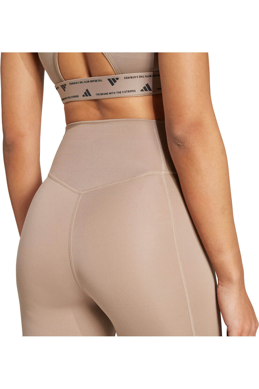 adidas pantalones y mallas largas fitness mujer OPTIM ESSENTIALS STASH POCKET FULL-LENGTH vista detalle