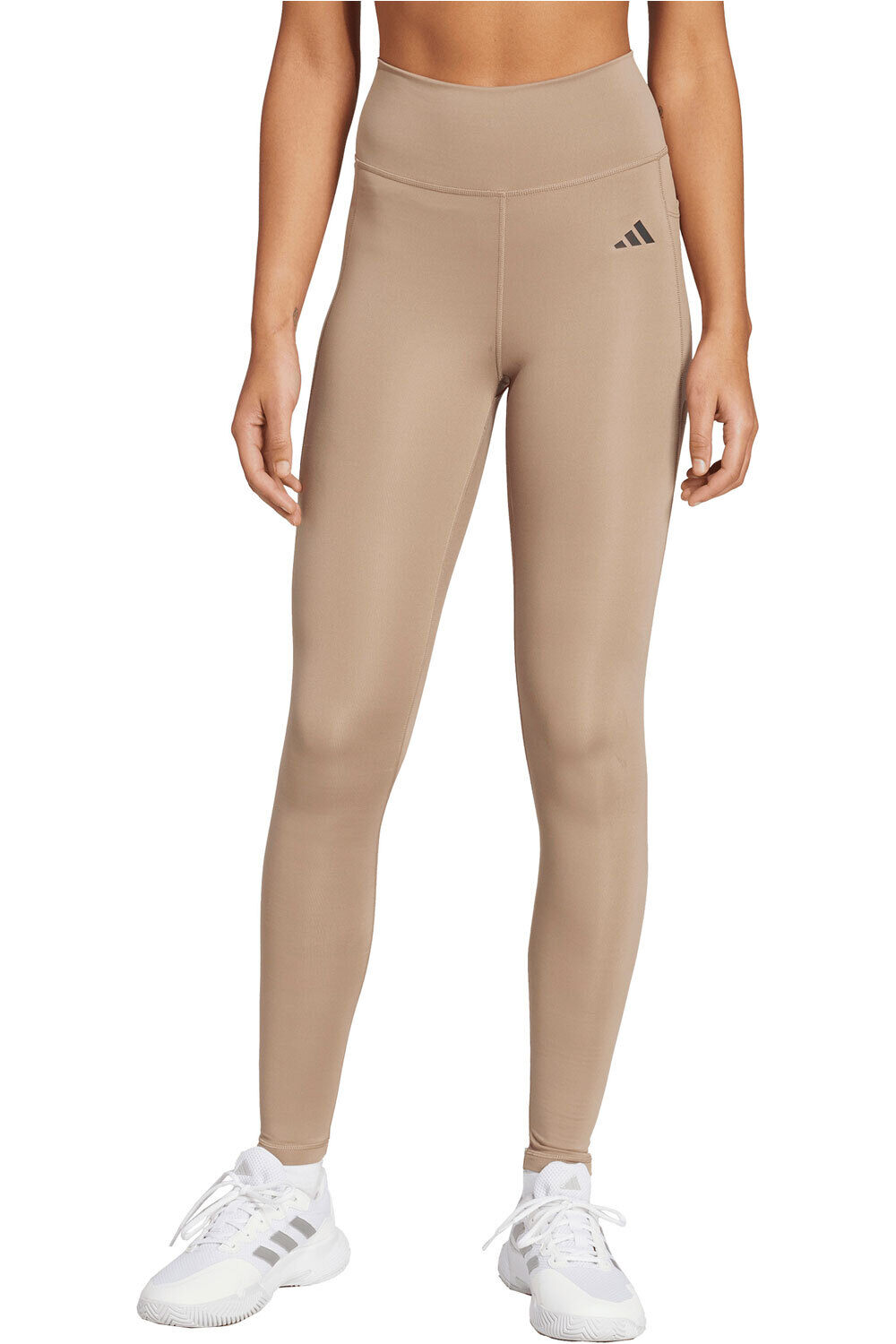 adidas pantalones y mallas largas fitness mujer OPTIM ESSENTIALS STASH POCKET FULL-LENGTH vista frontal