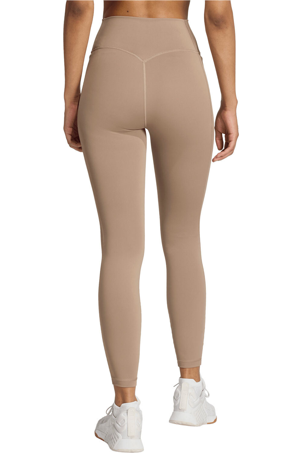 adidas pantalones y mallas largas fitness mujer OPTIME vista trasera