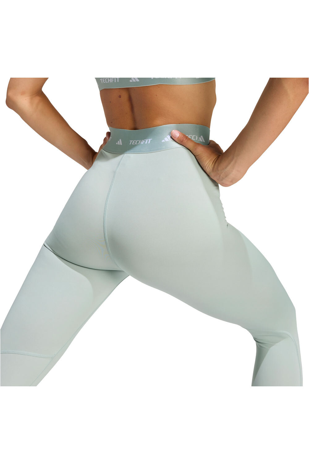adidas pantalones y mallas largas fitness mujer TECHFIT 7/8 vista detalle