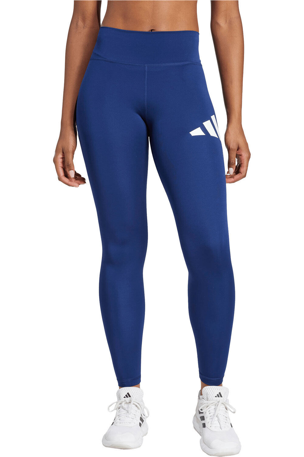 adidas pantalones y mallas largas fitness mujer TRAIN ESSENTIALS BIG LOGO vista frontal