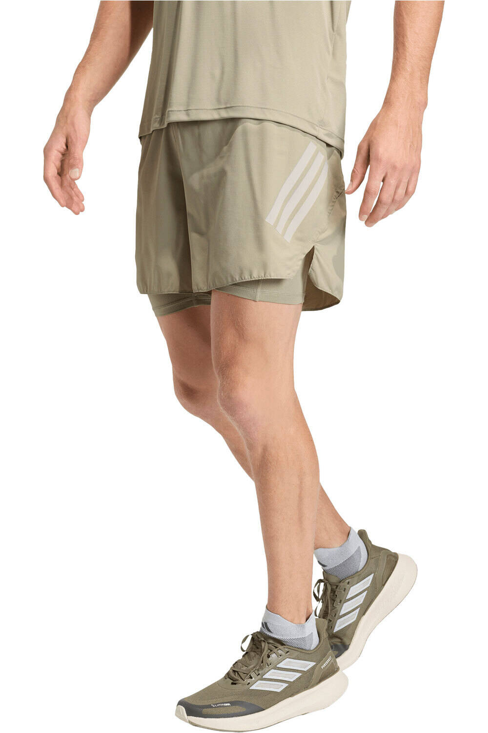 adidas pantaloneta técnica hombre 2 EN 1 ADI365 FORMOTION vista frontal