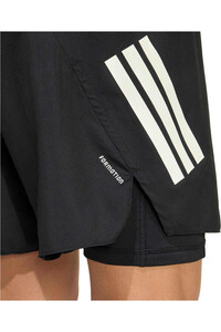 adidas pantaloneta técnica hombre ADI365/// 2i1 M vista detalle
