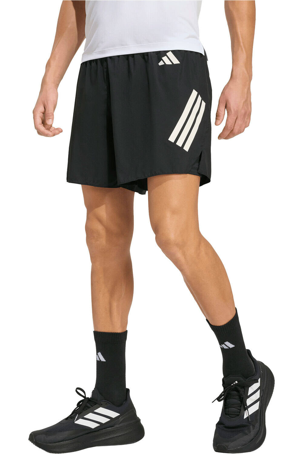 adidas pantaloneta técnica hombre ADI365/// 2i1 M vista frontal