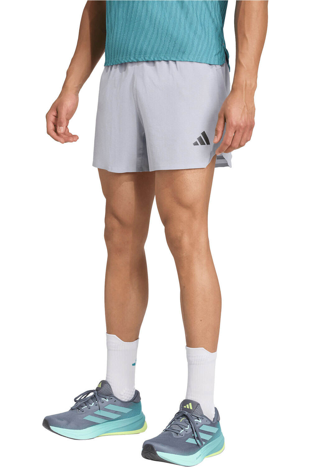 adidas pantaloneta técnica hombre ADI365 CLIMACOOL+ vista frontal