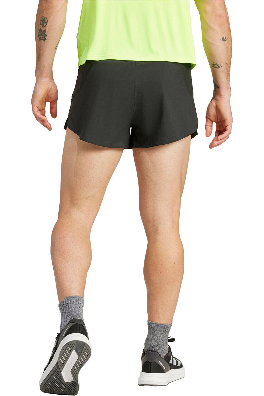 adidas pantaloneta técnica hombre ADIZERO E SPLIT vista trasera