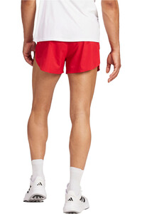 adidas pantaloneta técnica hombre ADIZERO E SPLIT vista trasera