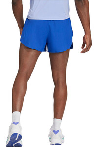 adidas pantaloneta técnica hombre ADIZERO E SPLIT vista trasera