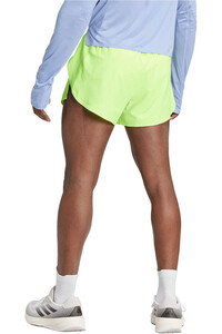 adidas pantaloneta técnica hombre ADIZERO E SPLIT vista trasera