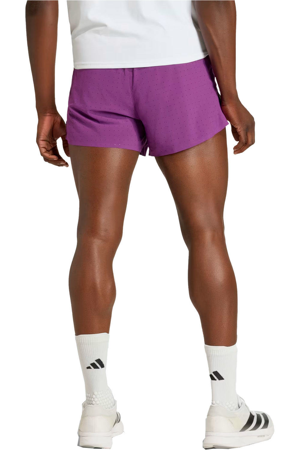 adidas pantaloneta técnica hombre ADIZERO ROAD TO RECORDS SPLIT vista trasera