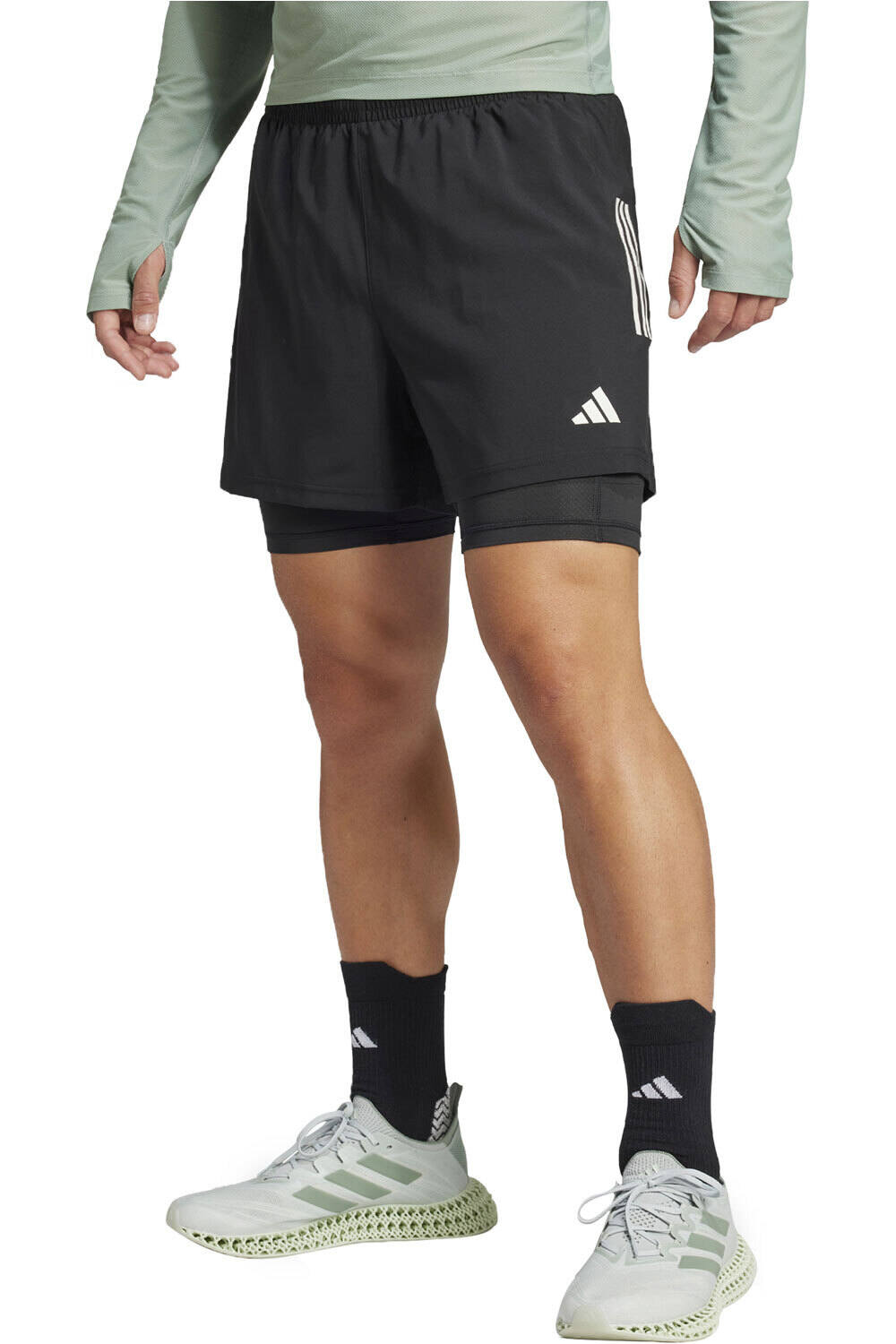 adidas pantaloneta técnica hombre OTR B S 2in1 M vista frontal