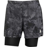 adidas pantaloneta técnica hombre OWN THE RUN SPRAY DYE 04