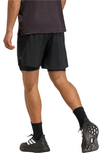 adidas pantaloneta técnica hombre Run Ess 21 S M vista trasera