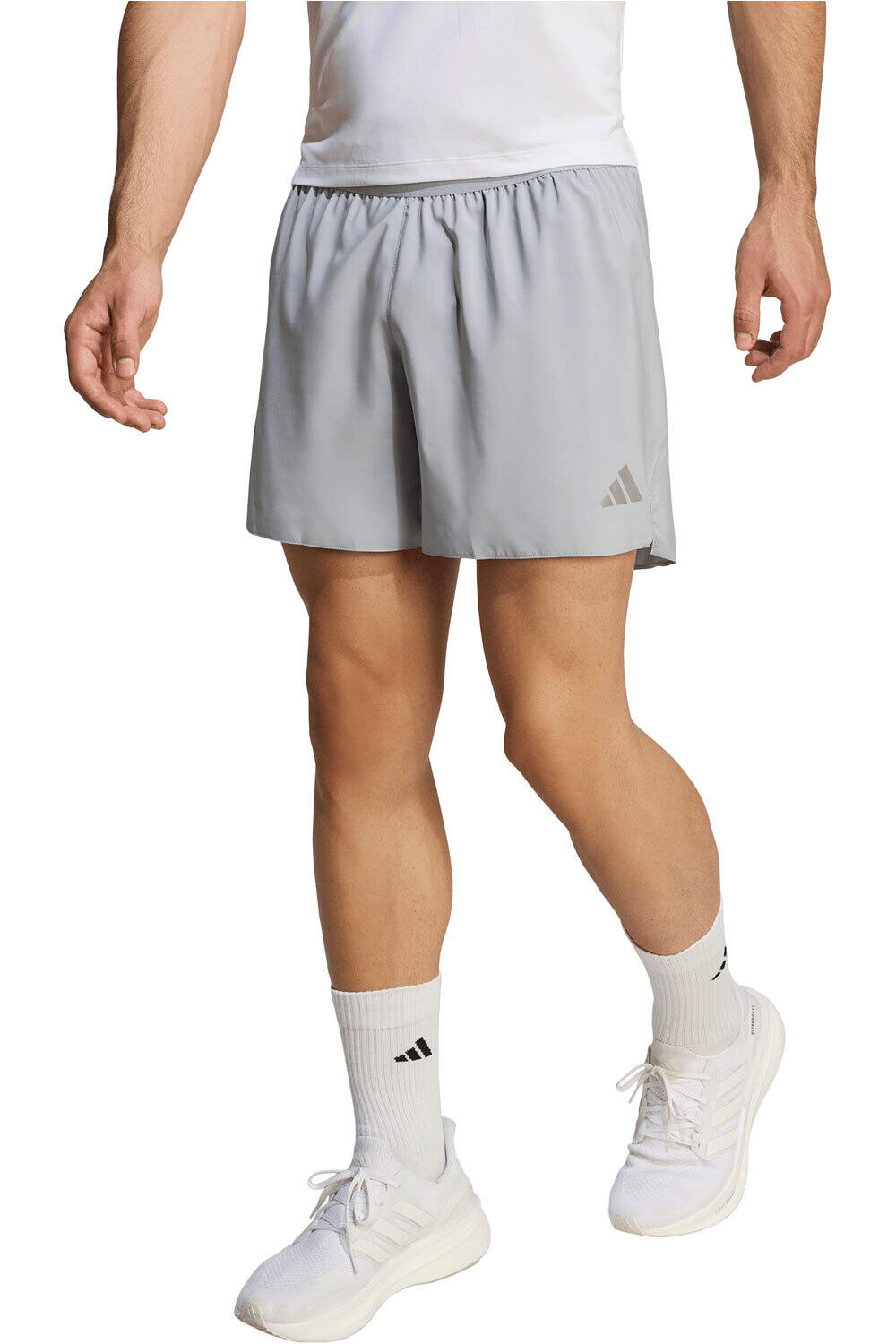 adidas pantaloneta técnica hombre Run Ess Shor M 5 vista frontal