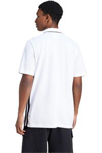 adidas polo manga corta hombre M 3S PQ PS vista trasera