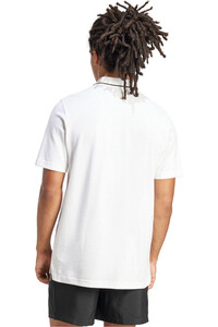 adidas polo manga corta hombre M SL PQ PS vista trasera
