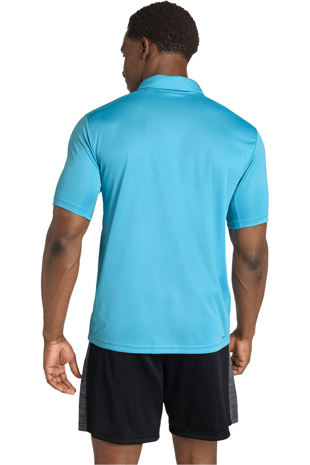 adidas polo manga corta hombre POLO ENTRENAMIENTO ESSENTIALS BASE vista trasera