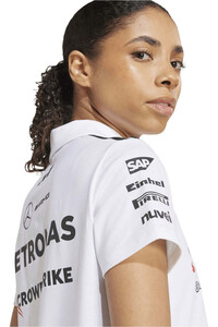 adidas polo manga corta mujer MERCEDES AMG PETRONAS F1 TEAM 03