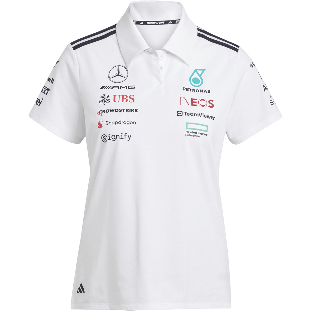 adidas polo manga corta mujer MERCEDES AMG PETRONAS F1 TEAM 05