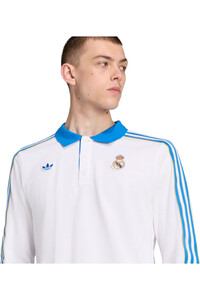 adidas polo manga larga hombre REAL ICON POLO vista detalle