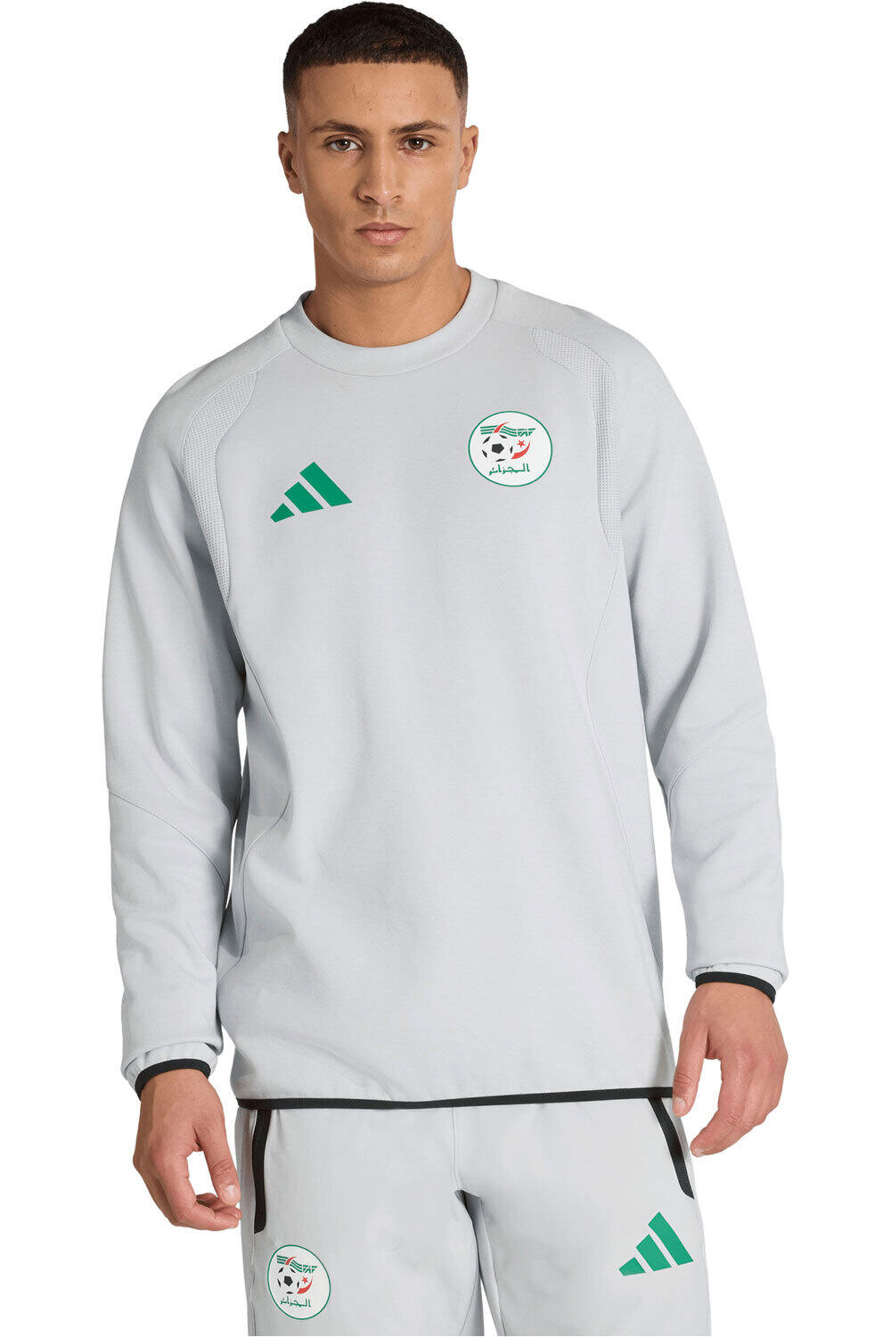 adidas sudadera entrenamiento fútbol ARGELIA TIRO TECH vista frontal