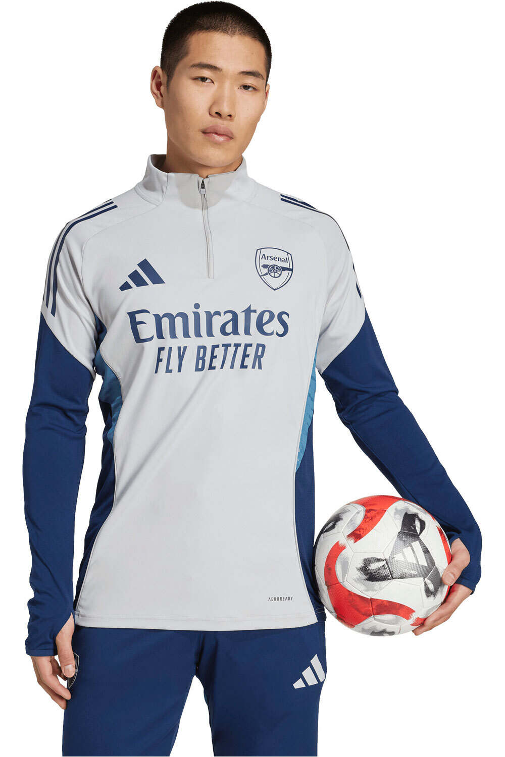 adidas sudadera entrenamiento fútbol ARSENAL FC 25/26 TIRO 25 COMPETITION vista frontal