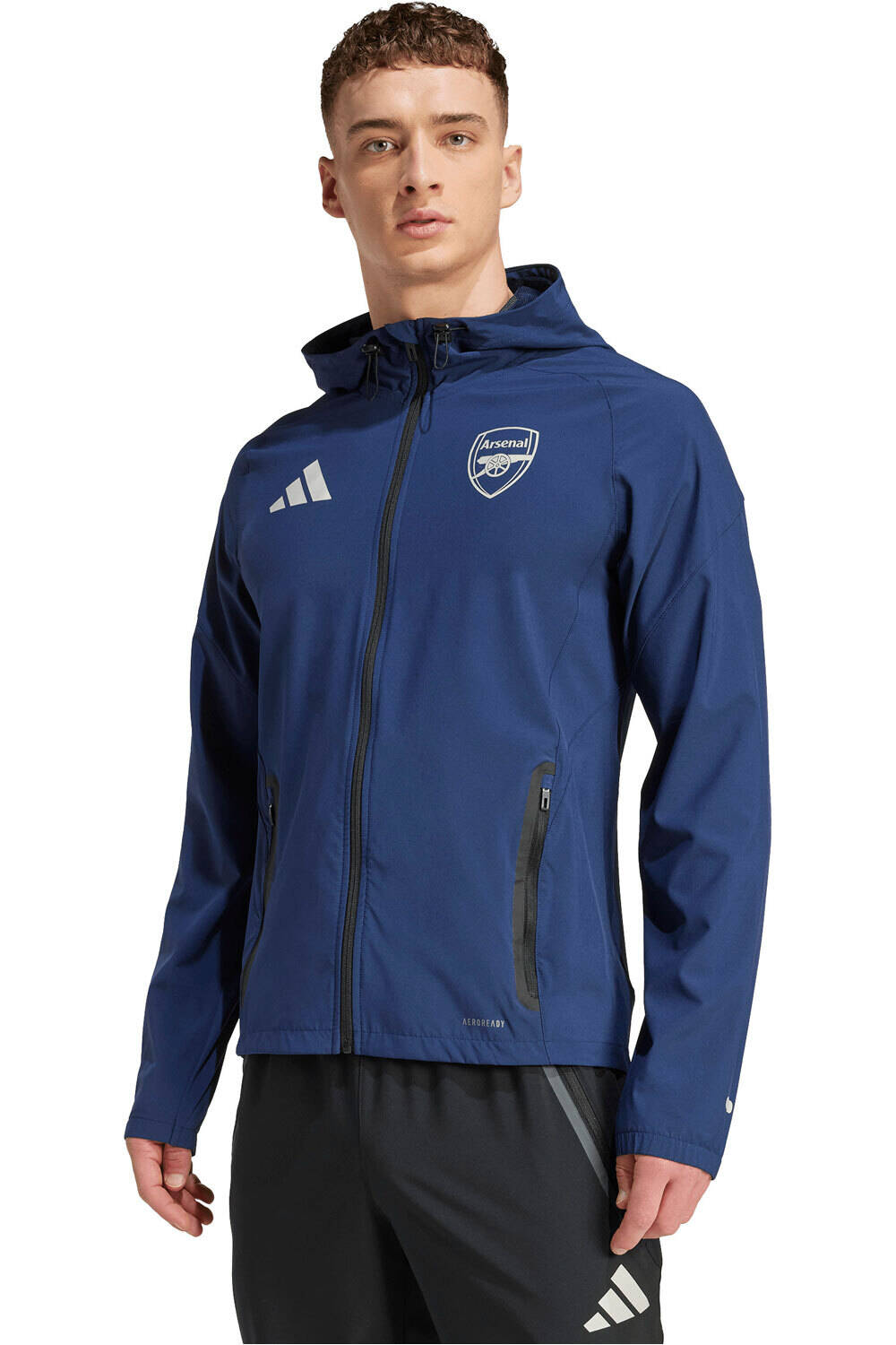 adidas sudadera entrenamiento fútbol ARSENAL FC TIRO25 COMPETITION vista frontal