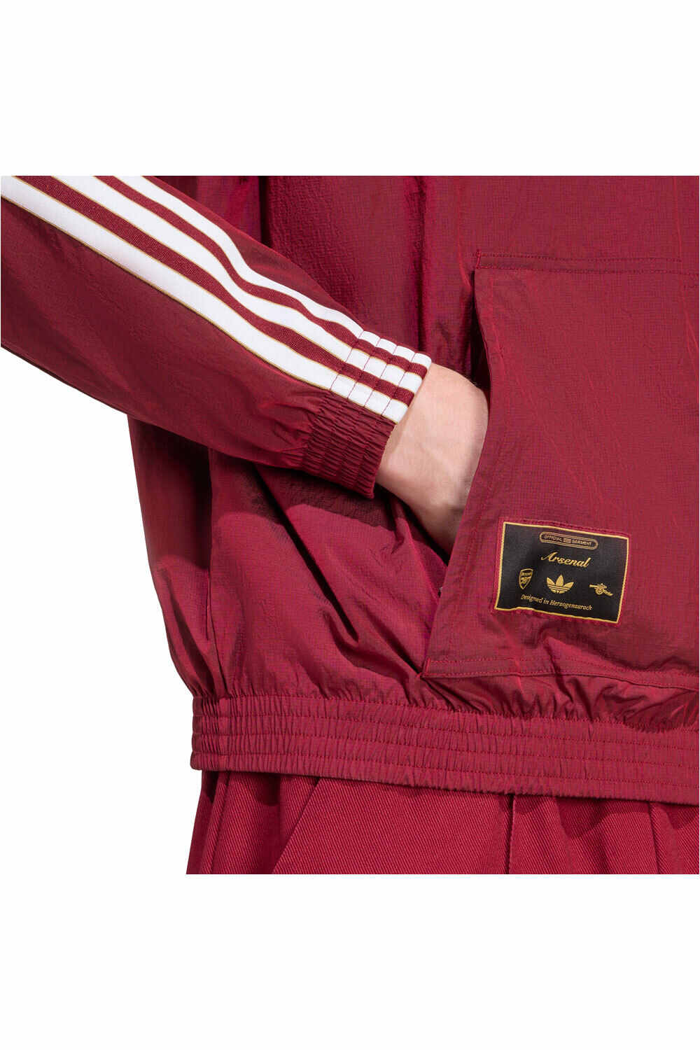 adidas sudadera entrenamiento fútbol ARSENAL TERRACE ICONS 03