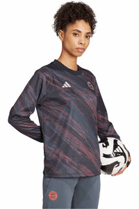 adidas sudadera entrenamiento fútbol B.MUNICH 26 PRE WTP W vista detalle